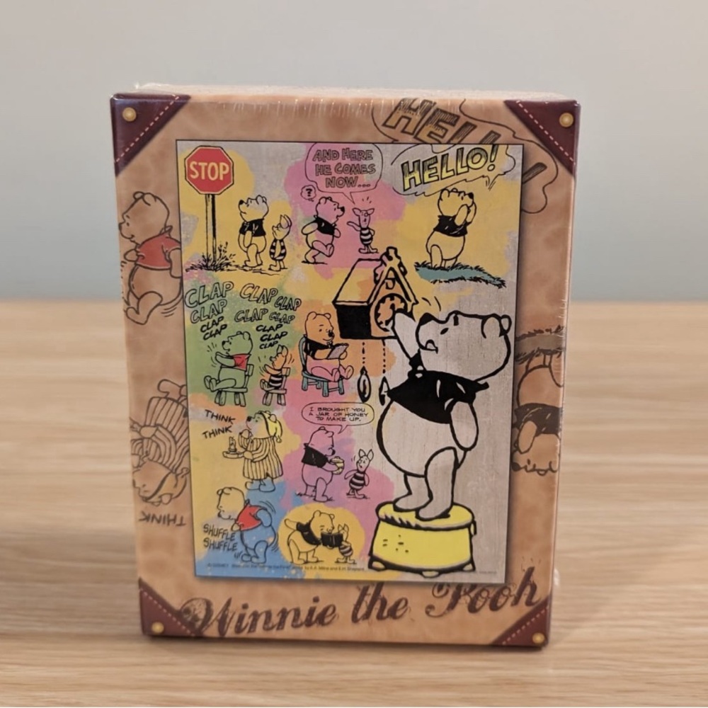 RARE BNIB Japan Vintage Disney Winnie the Pooh Wood Puzzle 300 pieces